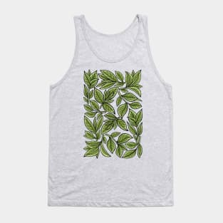 Tropical Leaf Tank Top